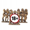 RAR: figurine erotice Kama Sutra. bronz. secolul XIX. India 